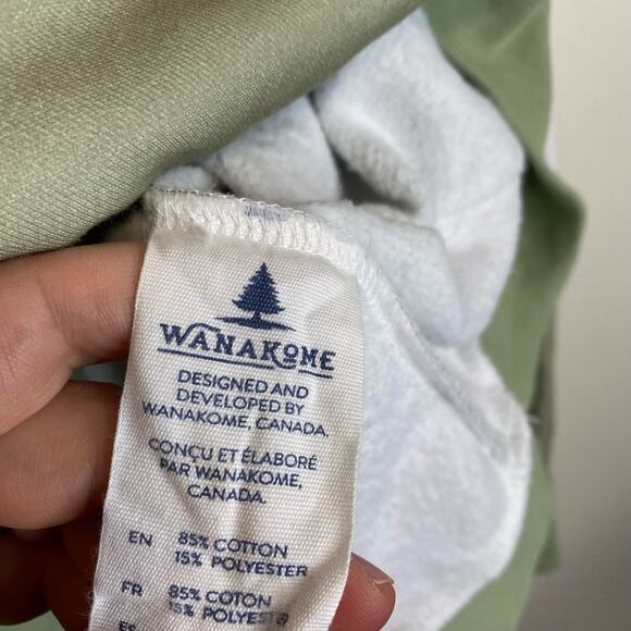 Wanakome Women's Patty Pullover Sweatshirt Blue Green Size Small - Picture 3 of 8